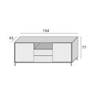 madia-password-184x45xh77cm-2-ante-rovere-slash-bianca