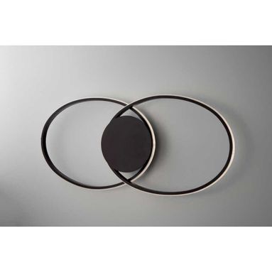 PLAFONIERA LED PONZA 40W 60X30CM 4500K COFFE