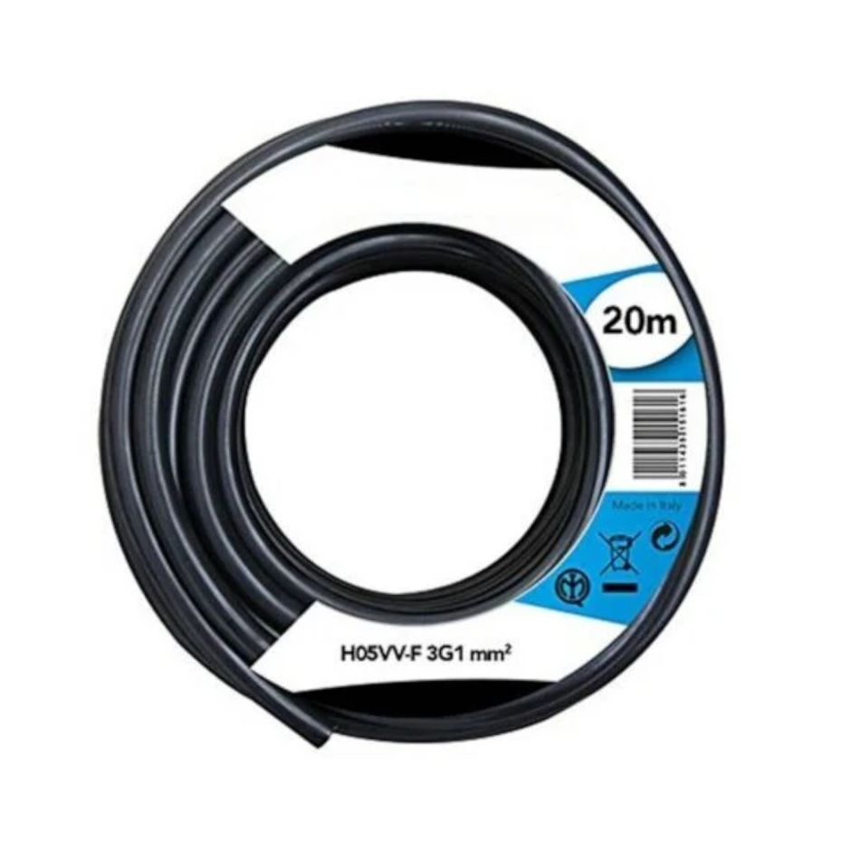 cavo-multipolare-h05vv-f-3g15-20m-nero