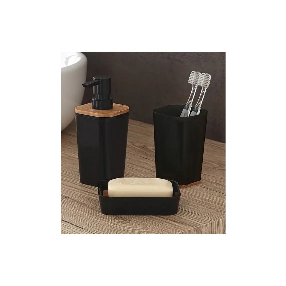 portasapone-bamboo-in-plastica-nera