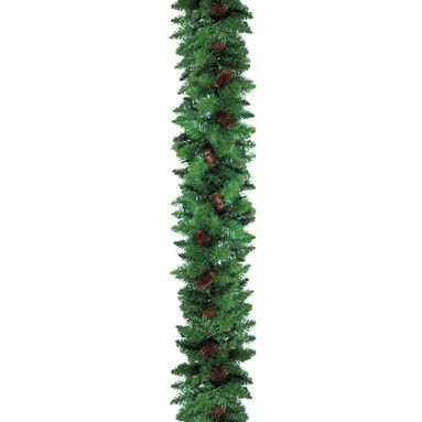 BOA NATALIZIO D.30X270CM 220 RAMI PVC CON PIGNE.