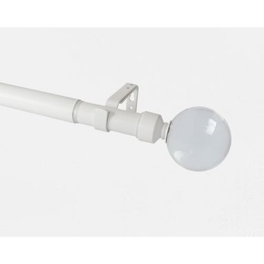 BASTONE KIT LETE D.19MM 120-210CM BIANCO OPACO
