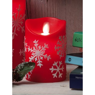 CANDELA LED CILIN+TIMER A3COL D8X11