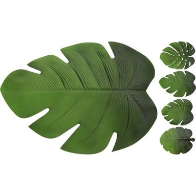 TOVAGLIETTA 45X38 DECORAZIONE FOGLIA IN 4 MODELLI