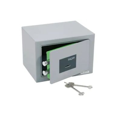 CASSAFORTE ESTERNA BASIC 23X17XH17CM CON CHIAVE.