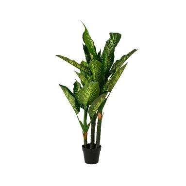 PIANTA DIEFTENBACHIA D.70XH150CM VERDE IN PVC.