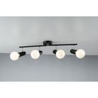 barra-4-spot-punto-nera-e27-68xh14cm