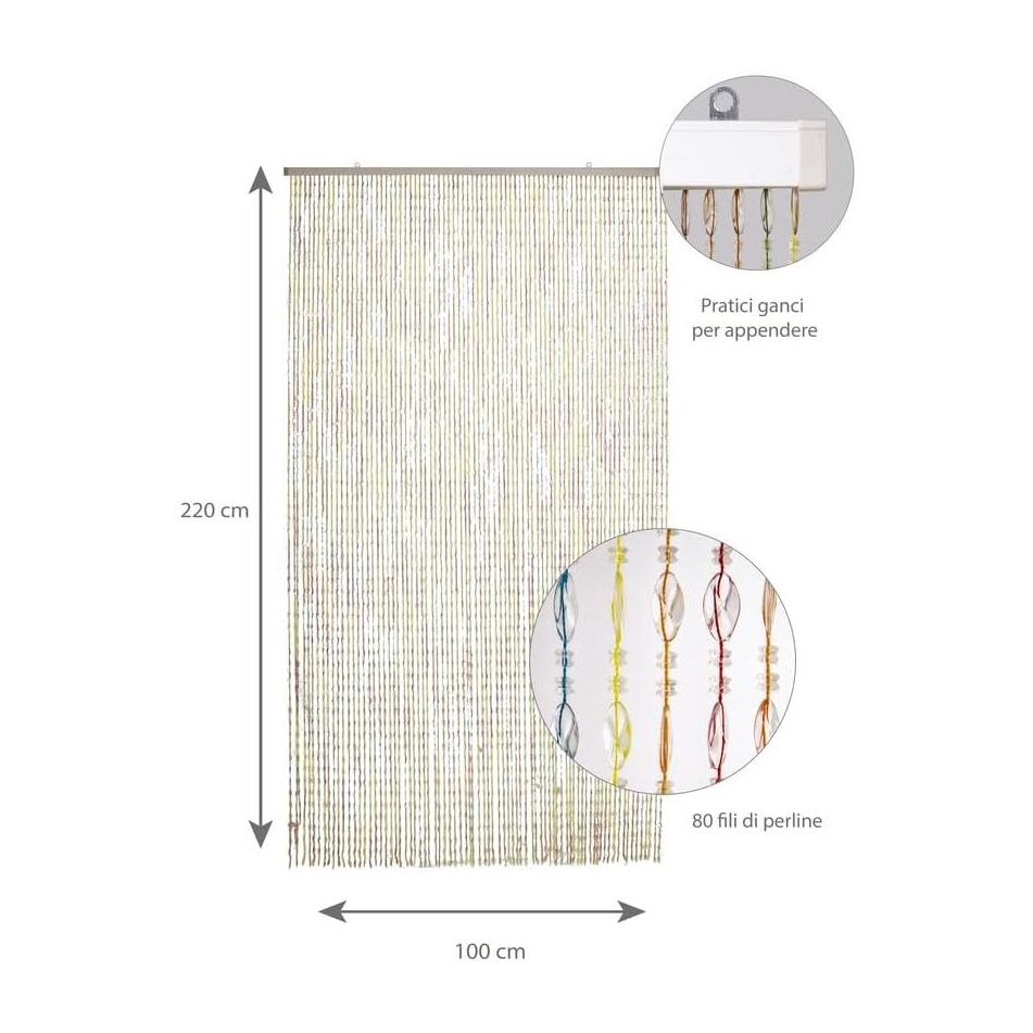 tenda-perlina-plastica-multicolor-100x220