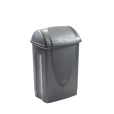 PATTUMIERA LIFT TOP 25L 35X27XH53CM GRIGIA CON COP