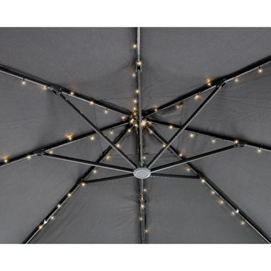 LUCI SOLARI 72 LED PER OMBRELLONI DA GIARDINO CON