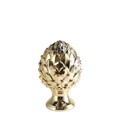 PIGNA CERAMICA D.12,5XH19,5CM ORO