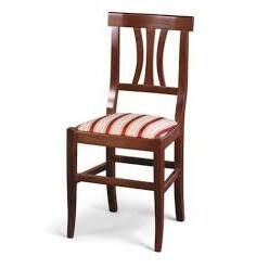 SEDIA ARTE POVERA LISERE BORDEAUX 43X45XH91CM