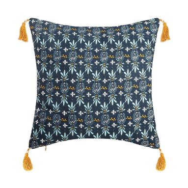 FEDERA PER CUSCINI EXOTIQ 40X40CM BLU / GIALLO