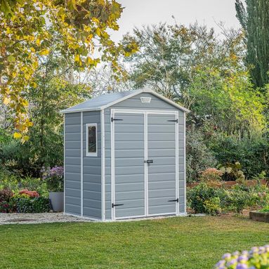 KETER CASETTA DA GIARDINO MANOR 6x5 GRIGIO