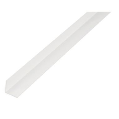 PROFILO ANGOLARE 25X25X2000MM PVC BIANCO