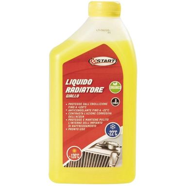 LIQUIDO RADIATORE G12+ 1L GIALLO -22 GRADI