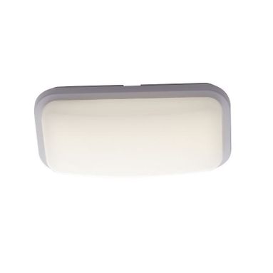 PLAFONIERA LED SHELLY BIANCA 15W 24CM 3-4000K IP6.