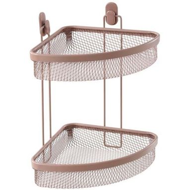 MENSOLA ANGOLARE TAKI H34CM 2 RIPIANI MOCHA MOUSSE