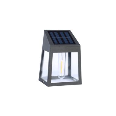 APPLIQUE SOLARE BAYO 9X7XH13CM IP44 NERA.
