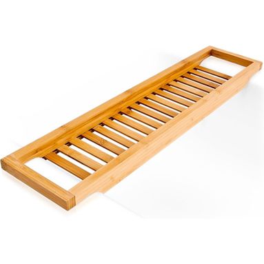 RIPIANO 64X15CM REGOLABILE IN BAMBOO PER VASCA DA