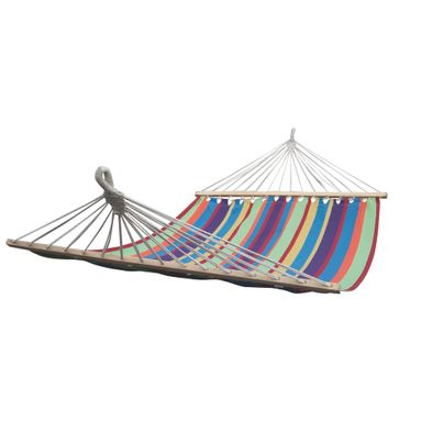 AMACA IN COTONE 200X150CM CON ASTA 150CM