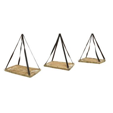 VASSOIO DA APPENDERE 45X61XH80CM IN RATTAN