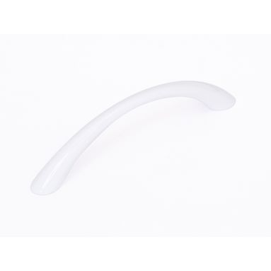MANIGLIA CLASSICA 96MM IN PLASTICA LACCATA BIANCA