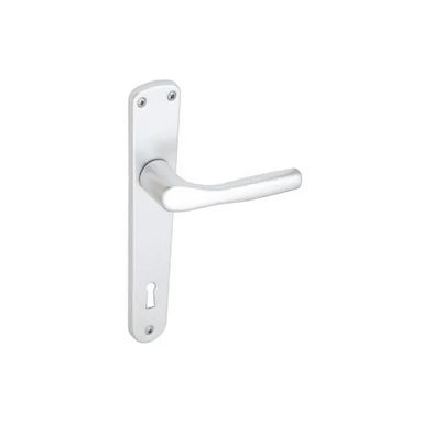 MANIGLIA PLACCA BICA ARGENTO PATENT 70