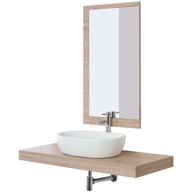 BAGNO SHELF 120X50CM ROVERE CON CIOTOLA