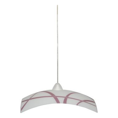LAMPADARIO40X40 1XE27 M.TRASP.V.LASTRA BI-VI