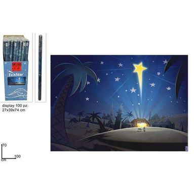 SCENARIO PER PRESEPE?70X100CM?.