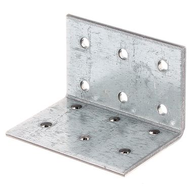 SQUADRETTA AD ANGOLO 40X40X60MM ZINCATA