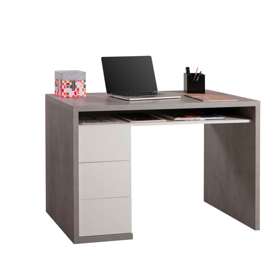 scrivania-privilegio-110x60xh75cm-3-cassetti-cemen