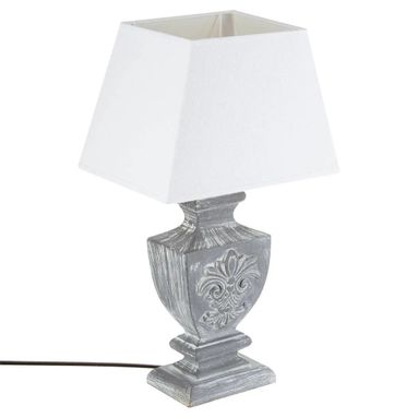 LAMPADA DA TAVOLO SOCORO 25X16XH50CM CON BASE GRIG
