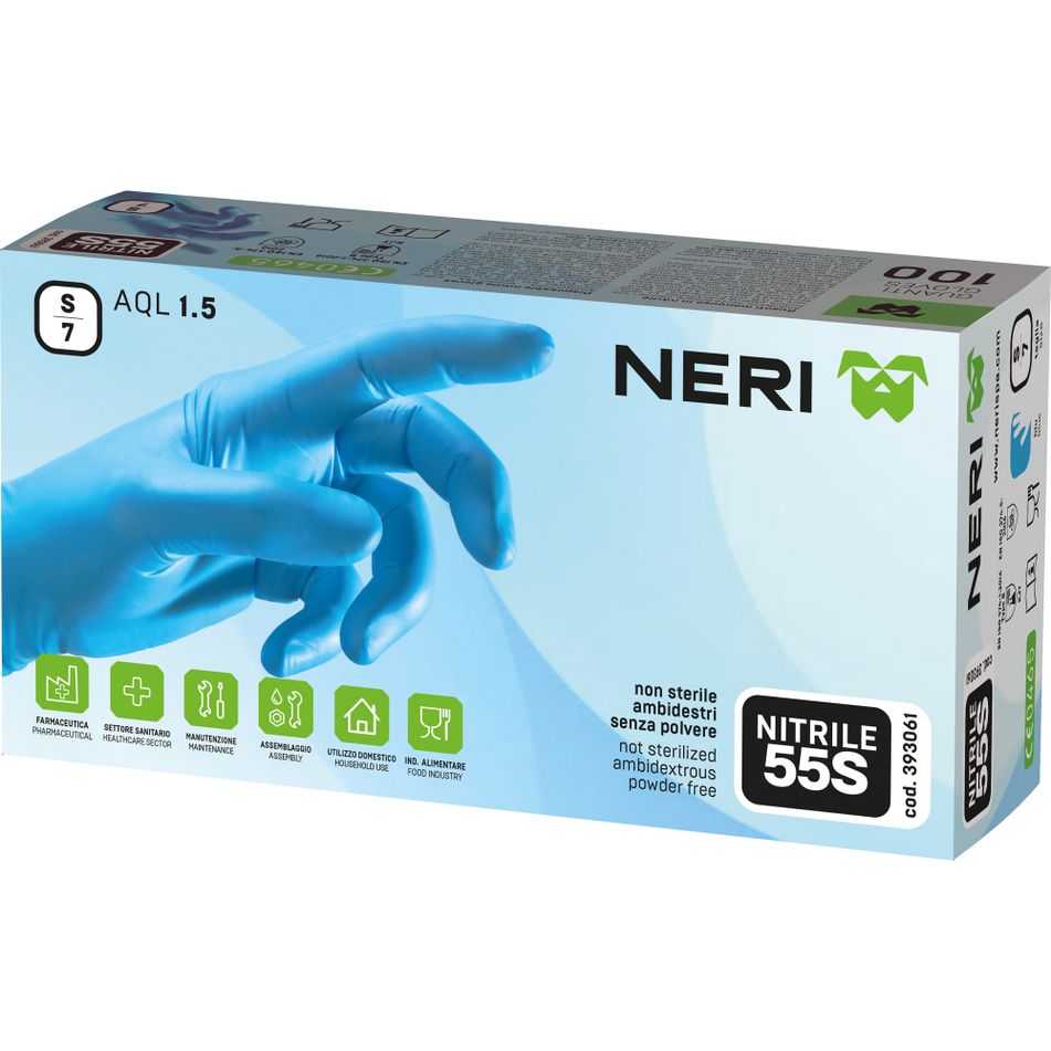guanti-nitrile-55s-blu-senza-polvere
