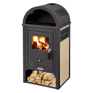 STUFA A LEGNA VIENNA 8-10KW 48X45XH100CM BEIGE