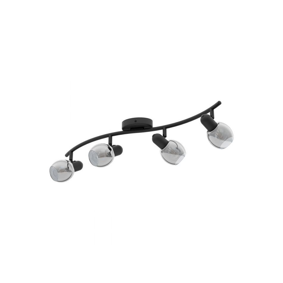 barra-4-spot-pollica-e14-64cm-nera
