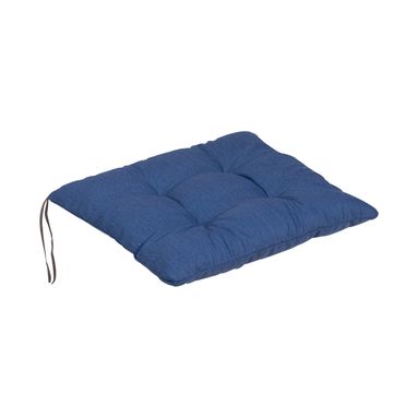CUSCINO SEDUTA TRAPUNTATO 42X44XH4CM BLU