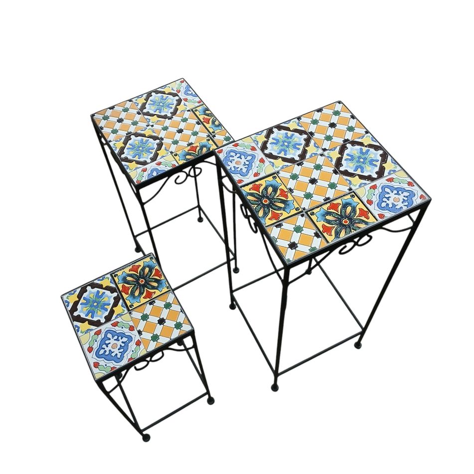 set-3-portavasi-mosaico-in-metallo-antracite