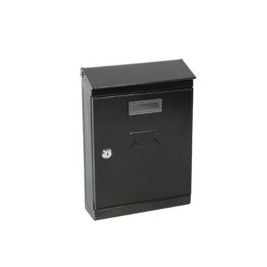 CASSETTA POSTALE MISSIVE 22X8XH32CM NERA.
