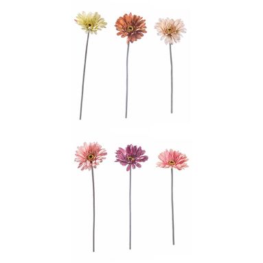 GERBERA 52CM IN 6 COLORI