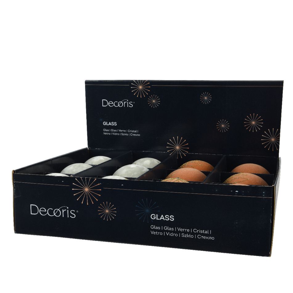 sfera-natalizia-10cm-arancione-slash-bianca-in-vetro