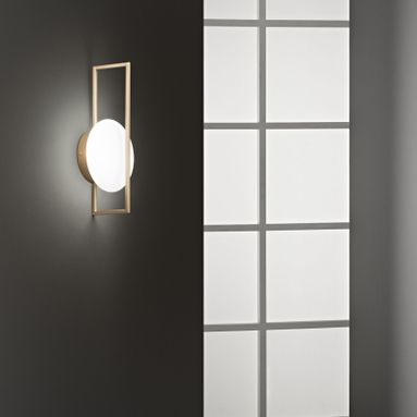 APPLIQUE LED FOBOS 12W 17X10XH34CM 3-4-6500K ORO