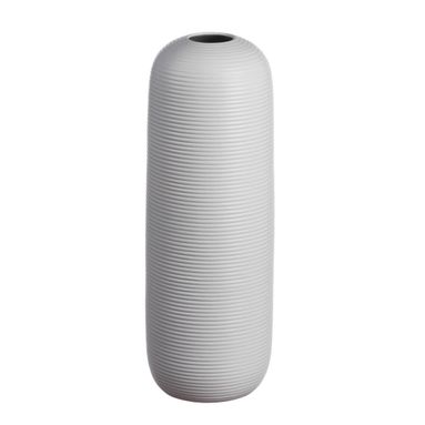 VASO IN CERAMICA BLANQUE D.16XH45CM