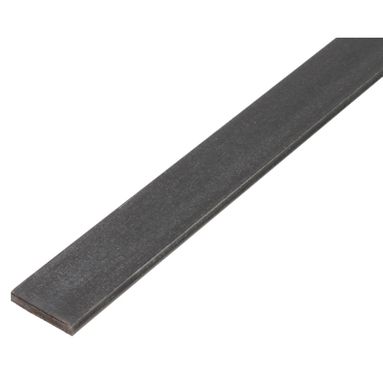 BARRA PIATTA 30X6X1000MM ACCIAIO GREZZO LAMINATO