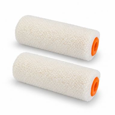 SET 2 RICAMBI MINI RULLO VELVET 5CM PER SMALTI A SOLVENTE