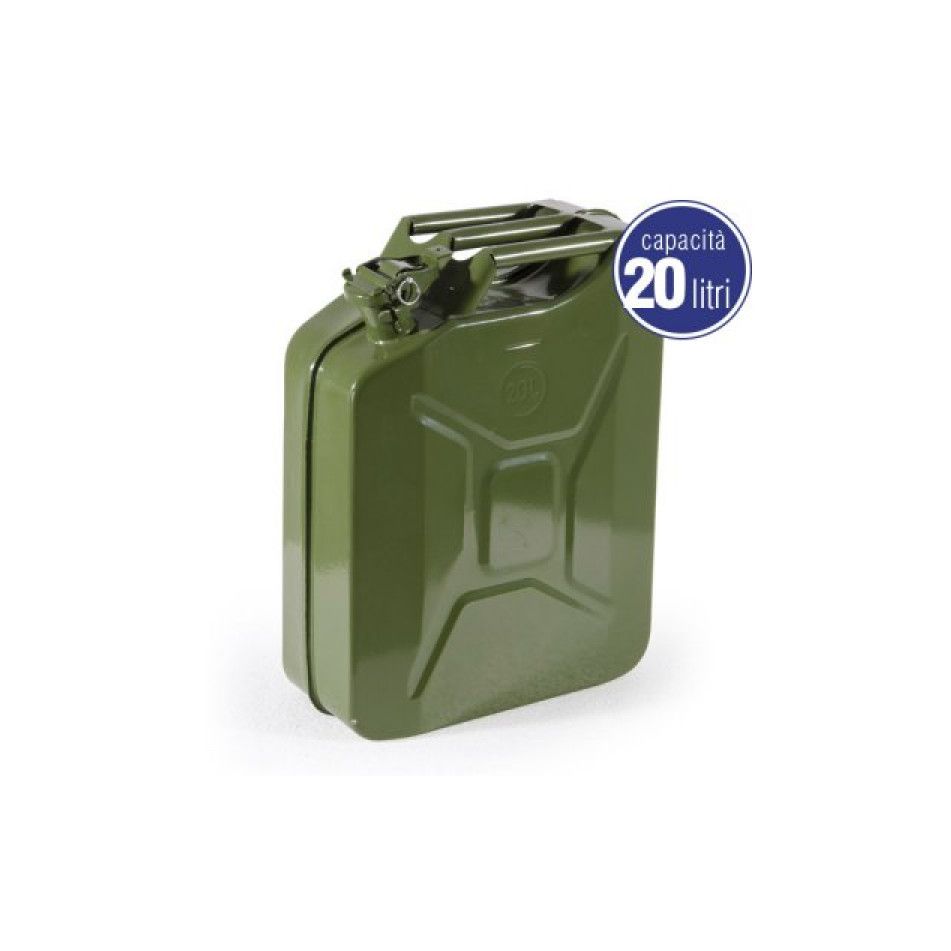 Tanica Carburante Metallica 5 Litri - Verde Per Benzina O Gasolio - Foto 9