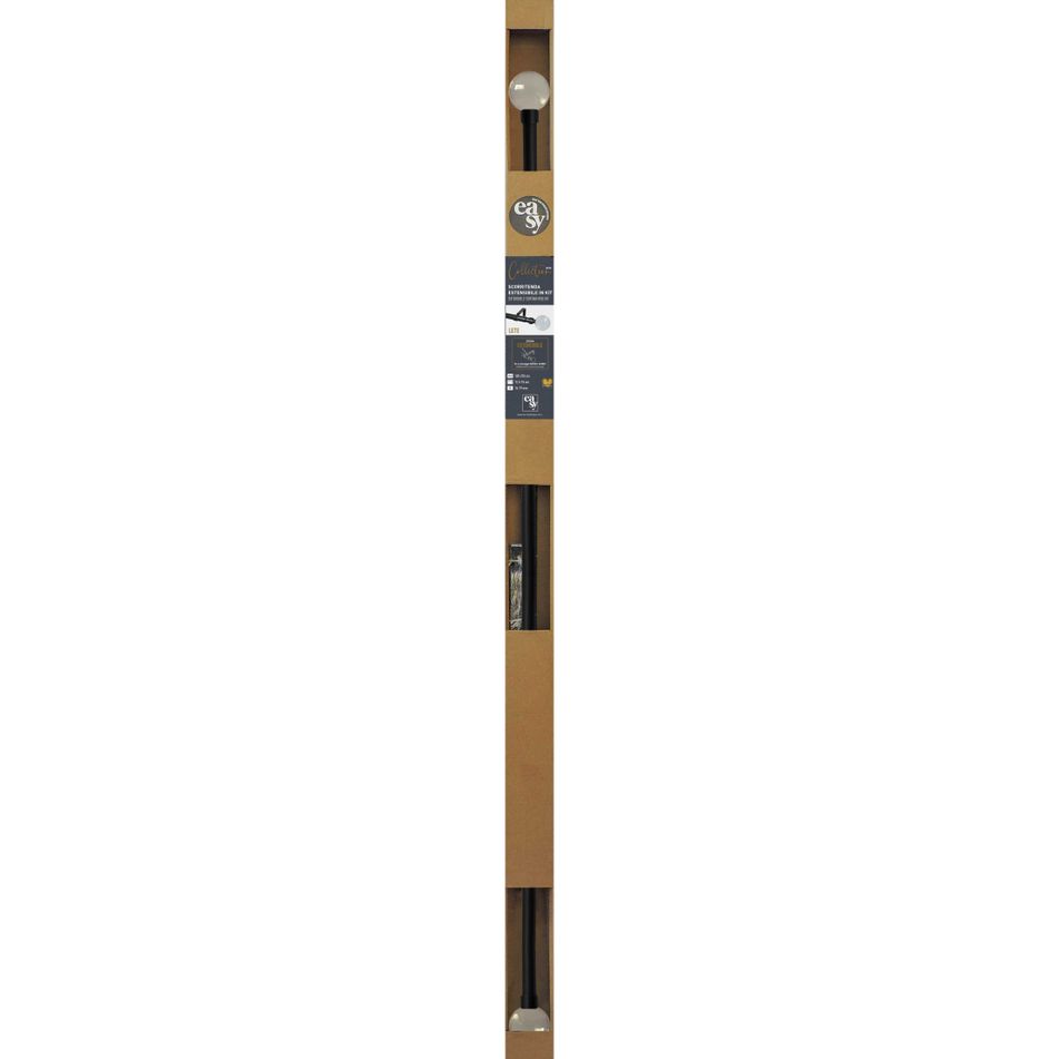 bastone-kit-lete-d-dot-19mm-120-210cm-nero-opaco