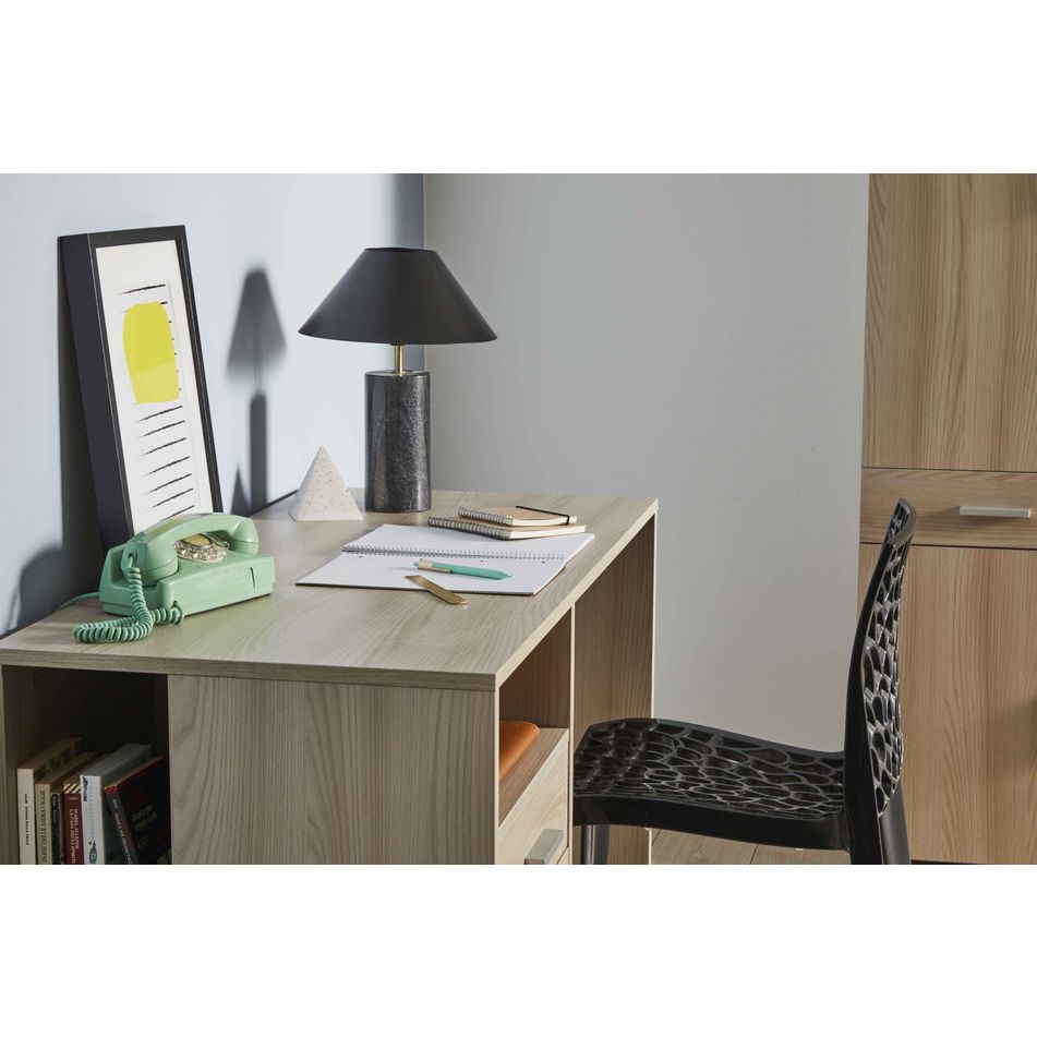 scrivania-4-cassetti-120x55xh76cm-struttura-olmo-chiaro-frontale-olmo-chiaro