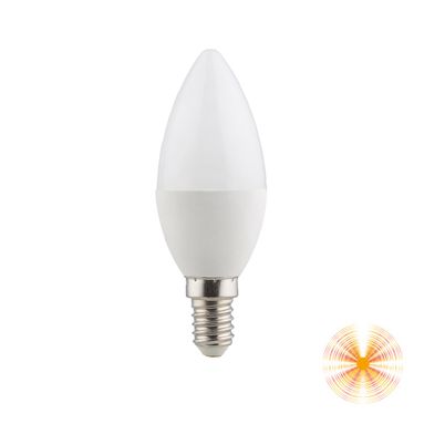 LAMPADINA LED C37 E14 3000K 7W 682LM 360°.
